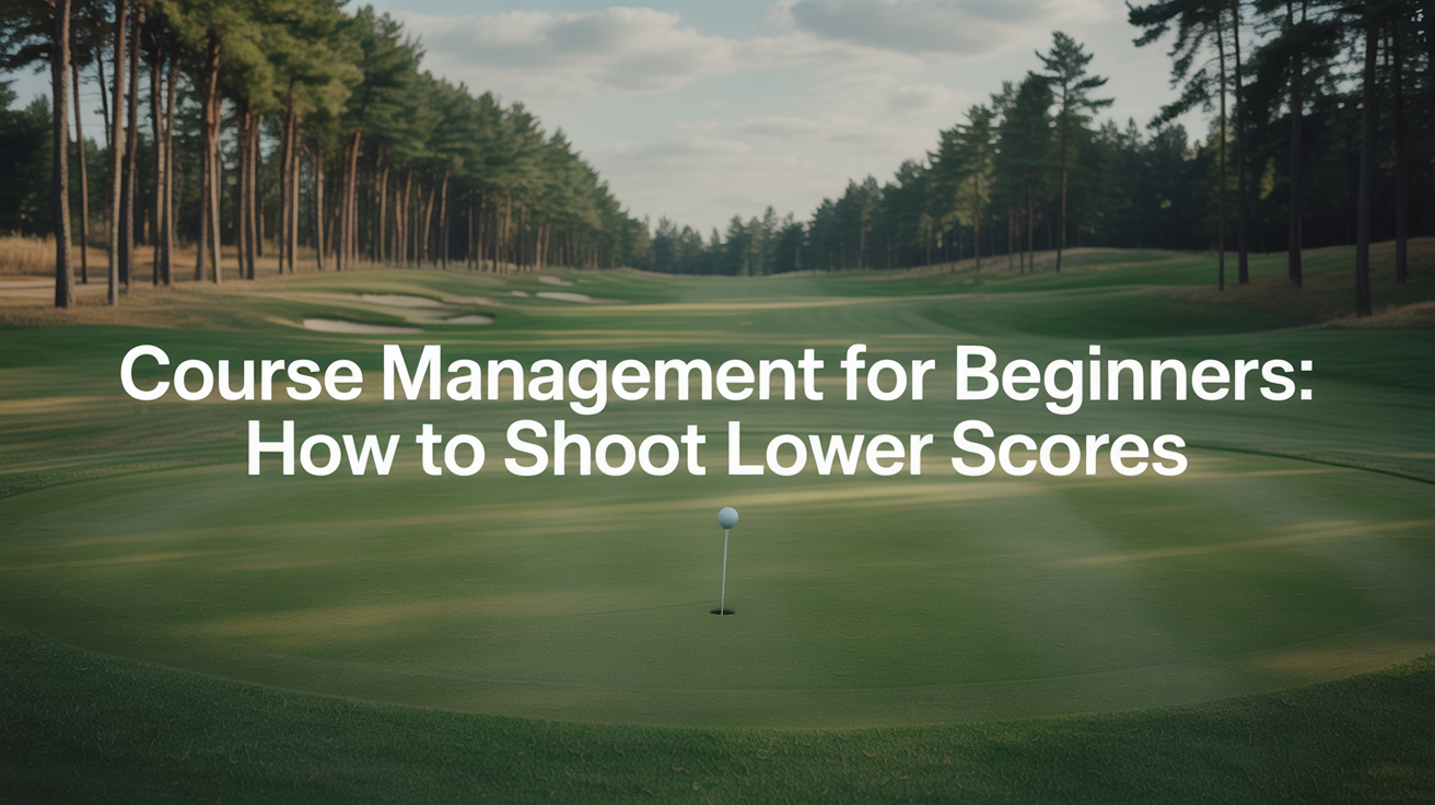 Course Management for Beginners: How to Shoot Lower Scores