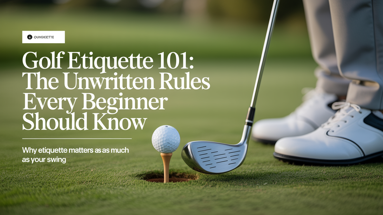 Why etiquette matters as much as your swing