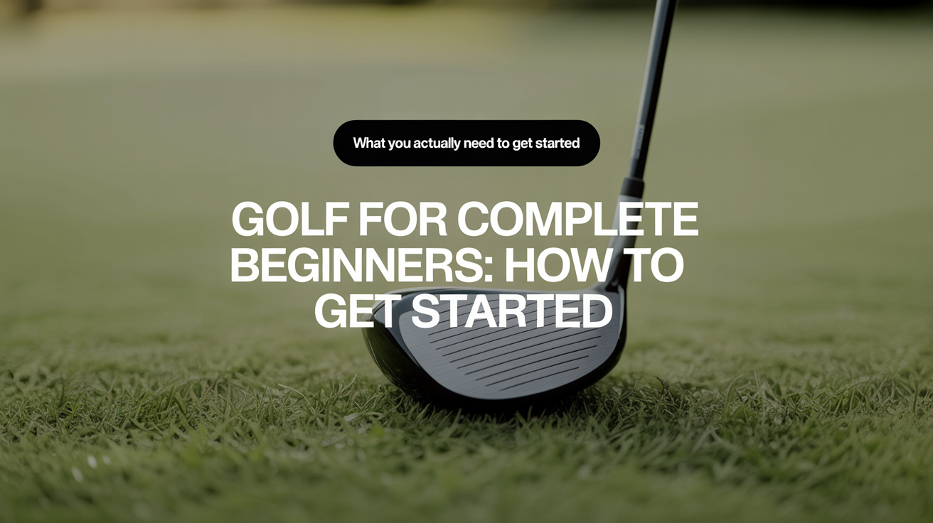 What you actually need to get started