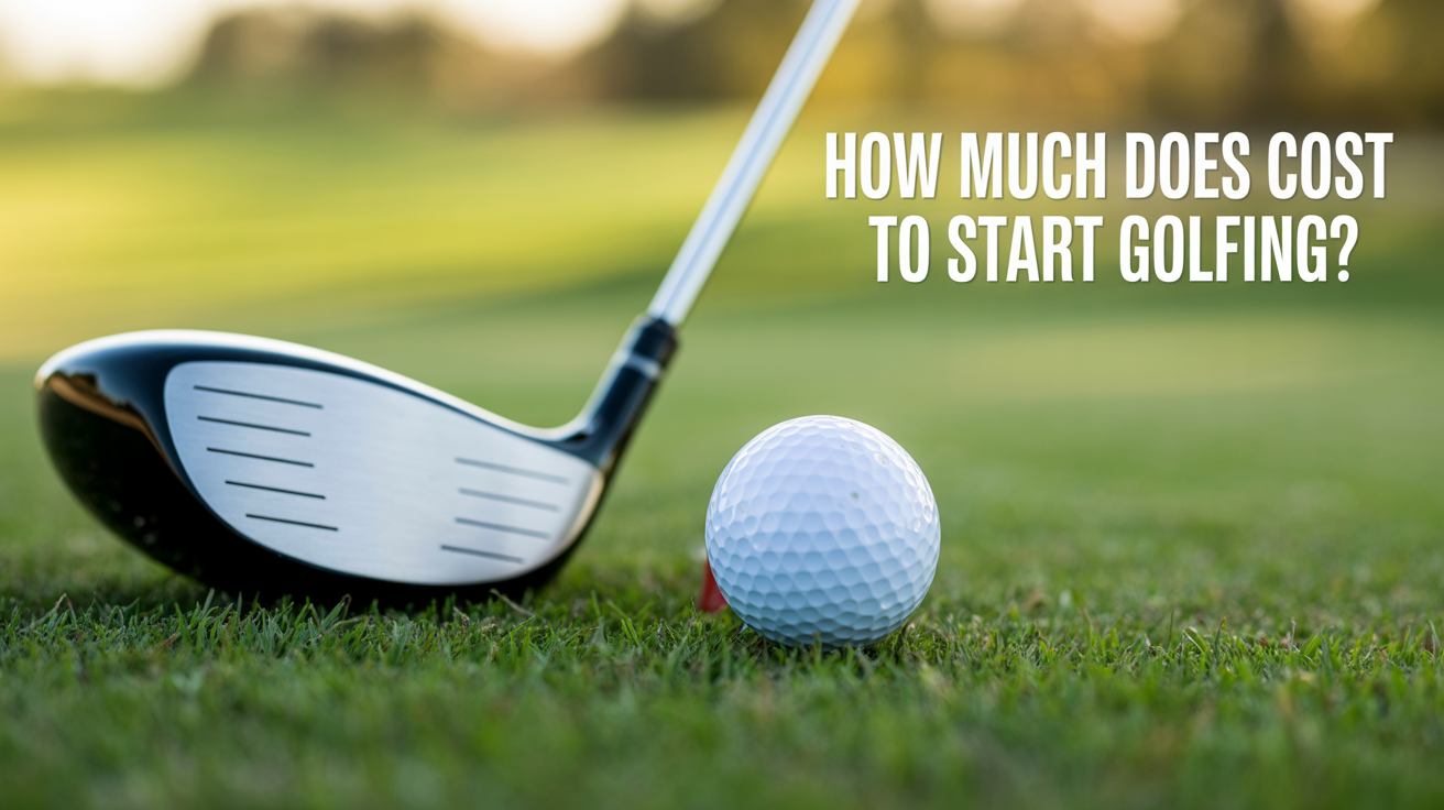How Much Does It Cost to Start Golfing?