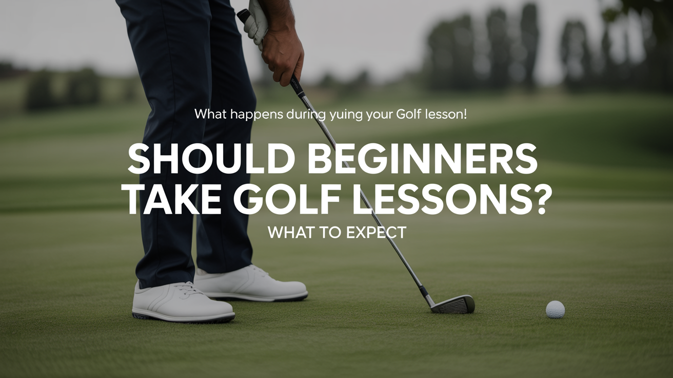 What happens during your first golf lesson